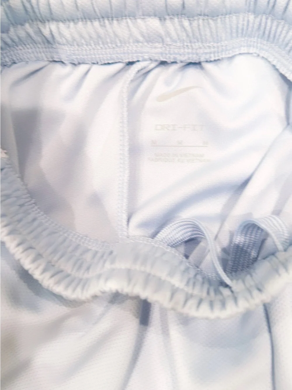 Nike Light Blue Dri-FIT Top & Shorts Set